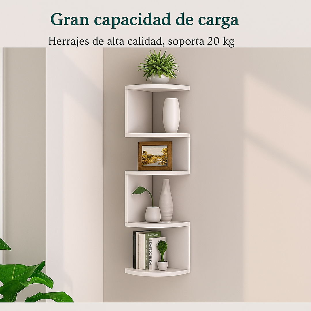 Zig Zag Esquinero: Tu Santuario Vertical de 5 Niveles 🪐