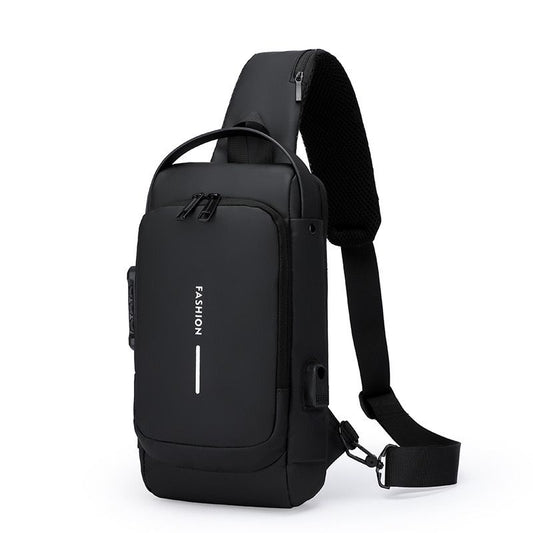 Moons™ Urban Safe: Banano Deportivo Antirrobo con Candado de Seguridad y Carga USB