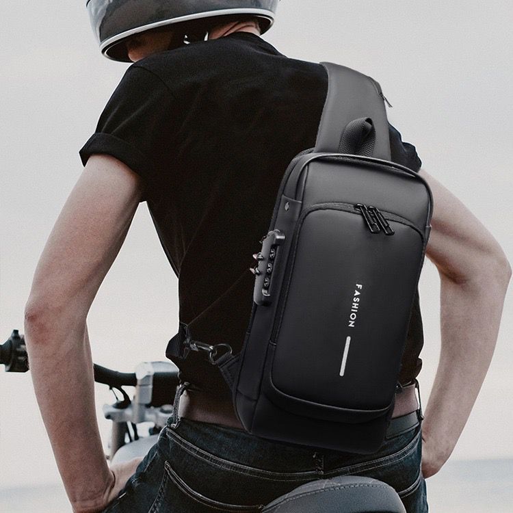 Moons™ Urban Safe: Banano Deportivo Antirrobo con Candado de Seguridad y Carga USB